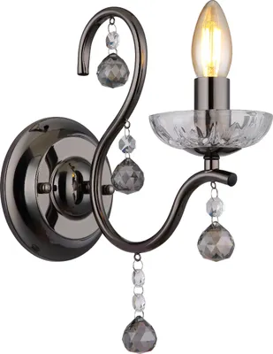 Produktbild von GLOBO Lighting Wandleuchte CAMILA BH 14x33 cm schwarz Wandlampe