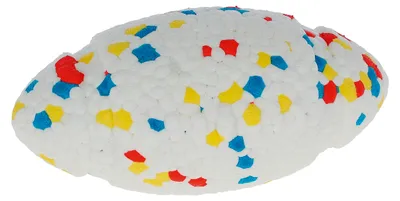 Obrázek produktu pro Hračka pro psy, míč na rugby, 13, 5 x 7,5 x 8,5 cm, vícebarevná, Kerbl