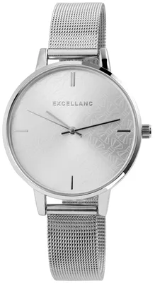 Produktbild von Excellanc Damenuhr mit Edelstahl Meshband