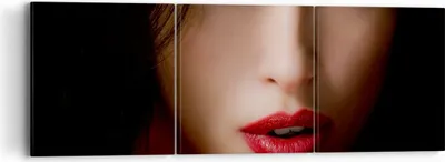 Produktbild von Bild auf Leinwand - Leinwandbild - Schönheit brünette eleganc mädchen - 90x30cm - Wand Bild - Wanddeko - Leinwanddruck - Bilder - Kunstdruck - Leinwand bilder - Wandkunst - CA90x30-2182