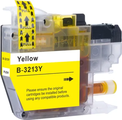 Imagen del producto de TECHTEK Tinta sustituye LC3213Y compatible con [Brother] DCP-J 572 DW, DCP-J 772 DNW, DCP-J 772 DW, DCP-J 774 DW, MFC-J 490, MFC-J 491 DW, MFC-J 497
