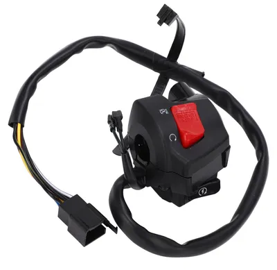 Image de Remplacement du commutateur d'arrêt d'urgence et de la butée d'accélérateur sur la poignée droite pour CBR600F4i 2001-2006