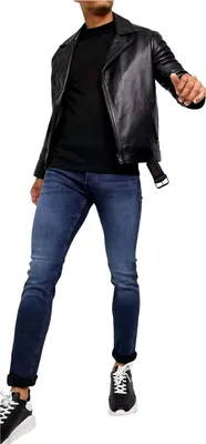 Produktbild von JACK & JONES Herren Slim Fit Jeans JJI GLENN ORIGINAL AM |