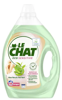 Produktbild von Le Chat Eco-Sensitive Waschmittel für 44 Waschgänge