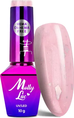 Obrázek produktu pro MollyLac Sparkling French Simple Flash Hybrid-Nagellack HEMA/Di-HEMA-frei 10 g č. 707