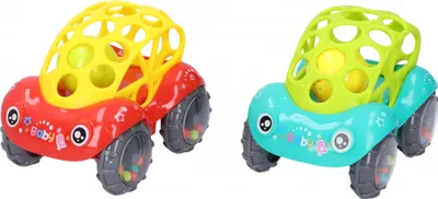 Obrázek produktu pro Autíčko s chrastítkem 11,5 cm