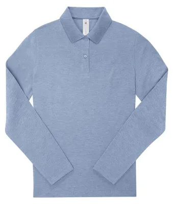 Immagine prodotto di B&C - Polo "My Polo 210" da donna a maniche lunghe FK2826 (XL) (blu brughiera)