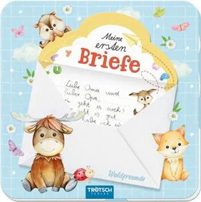 Produktbild von Trötsch Meine ersten Briefe Briefpapierbuch Waldfreunde