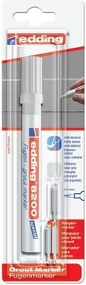 Produktbild von Edding 8200, Grau, Weiß, Rundspitze, Rund, 2 mm, 4 mm
