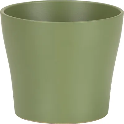 Produktbild von Scheurich Übertopf Serie 808 Ø 19 x 19 cm oliva