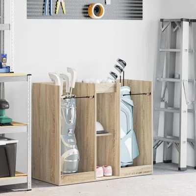 Produktbild von "Schlussverkauf" Golf Schrank - mit Stauraum - Uni Sonoma-Eiche 102x45x85,5 cm  C17532