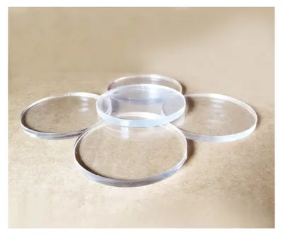 Produktbild von Set mit 20 runden Plexiglas-Scheiben, Durchmesser 0,31 cm