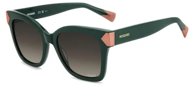 Produktbild von Missoni MIS 0284/S Green 52/19/140 Damen Sonnenbrillen