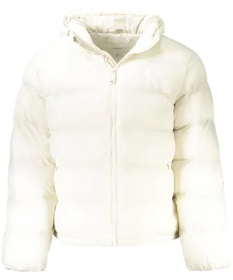 Produktbild von Weiße Herrenjacke: Funktional, Wasser- und Winddicht mit Kapuze