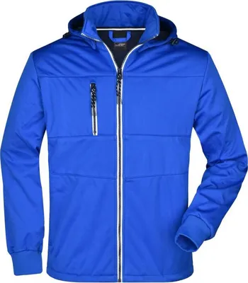 Produktbild von Junge Softshell Jacke mit modischen Details nautic-blue/navy/white, Gr. M