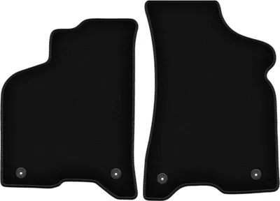 Immagine prodotto di Wielganizator Tappetini anteriori in velluto per Seat Arosa (1997-2005, hatchback) neri, set 2 pz, con fissaggi