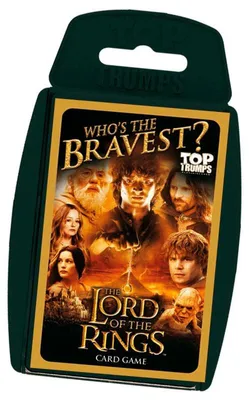 Produktbild von Herr der Ringe Top Trumps Kartenspiel für 2-6 Spieler