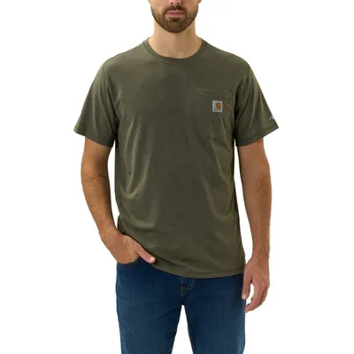 Produktbild von Carhartt Force Relaxed Fit Midweight Pocket T-Shirt Farbe: Dunkelblau, Grösse: XXL