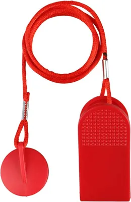 Imagen del producto de Cierre de seguridad magnético para cinta de correr, de 3 cm de ancho, 1 metro de longitud, fabricado con nylon y plástico ABS, diseñado para cintas de correr