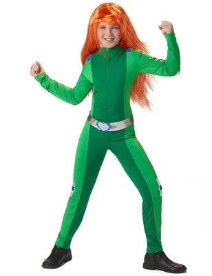 Immagine prodotto di Costume da spia per bambini, costume per il Carnevale, verde e argento - taglia 152-158 (13-14 anni)