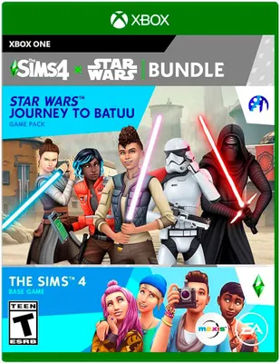 Produktbild von Xbox Games Xbox One The Sims 4 Star Wars: Journey To Batuu-base Game And Game Pack Bundle (import)  PAL  PAL