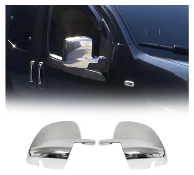 Immagine prodotto di Calotte specchietti copri specchio per Fiat Qubo 2008-2021 cromo ABS argento 2pz