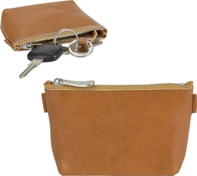 Produktbild von Sonnenleder Schlüsseletui Leder Schlüsseltasche in natur braun für Damen und Herren 831-238-01