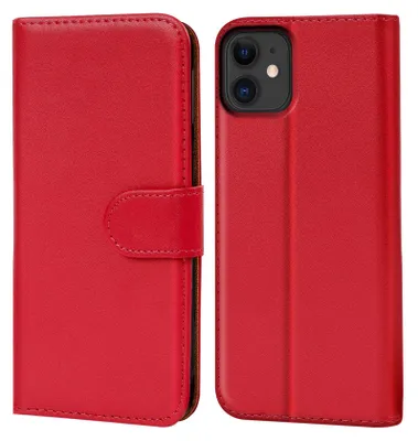 Produktbild von Book Case für iPhone 11 Hülle Flip Cover Handy Tasche Schutz Hülle Etui Schale