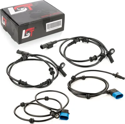 Produktbild von 4x ABS Sensor Raddrehzahlregler vorne hinten für Mercedes A- B-Klasse CLA GLA