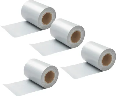 Obrázek produktu pro Aopunly pásy soukromí PVC dvojité pletivo plot větrný zábrana 4 role á 50m x 19cm šedá