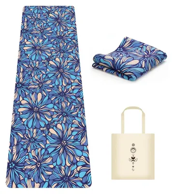 Image de Tapis de yoga pliable, résistant et antidérapant, dimensions : 183 x 61 cm