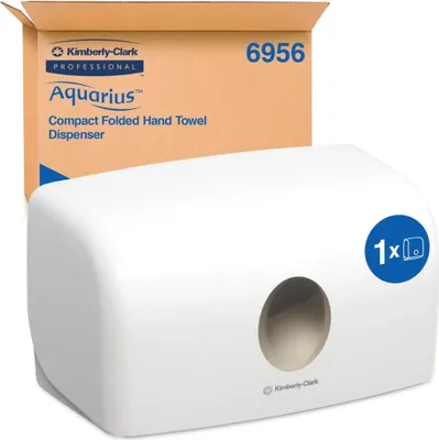 Produktbild von Aquarius Handtuchspender, klein, weiß | Stück (1 Stück)
