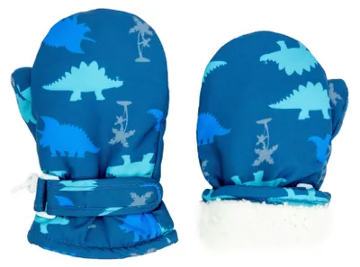 Productafbeelding van Foruhoo kinderhandschoenen, waterdicht met fleece, geschikt voor jongens en meisjes, ideaal voor de winter