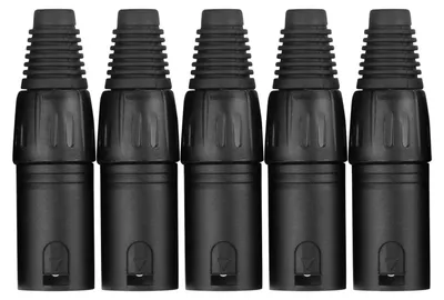 Produktbild von Proline XLR-Stecker-Set, 5-teilig