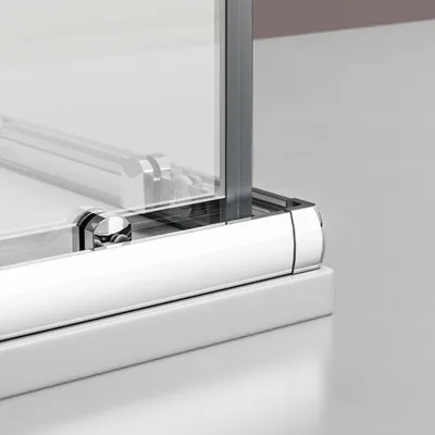 Produktbild von Duschkabine Eckdusche Schiebetüren EX506 - 6 mm - Nano Echtglas - 90 x 90 x 195 cm