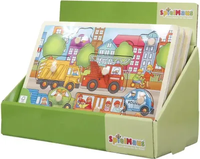 Produktbild von SMH Einlegepuzzle 7-10tlg, 2-f.s.,Displ.