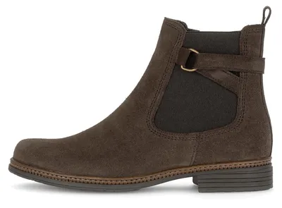 Produktbild von Gabor Damen Erwachsene Mid Cut 8023.01.006 Weite F Reißverschluss Wildleder Mocc