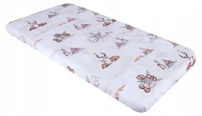Produktbild von BabyLux Spannbettlaken 100% Baumwolle 70x140 cm