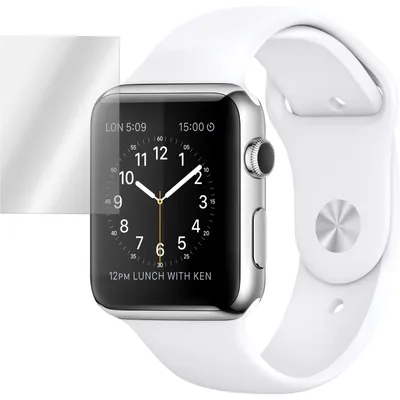 Produktbild von 2er-Pack PhoneNatic Displayschutzfolien klar  kompatibel mit Apple Watch Series 2 38mm