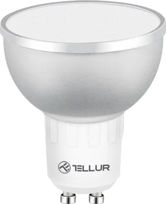 Produktbild von Tellur WiFi LED Smart Bulb GU10, 5W, whi, 5 W, GU10, Warmweiß, Weiß