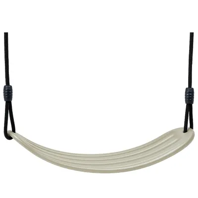 Image de Balançoire en caoutchouc TRIBECCO pour enfants – siège élastique en EVA résistant – balançoire de jardin, aire de jeux d'extérieur (vert pastel)