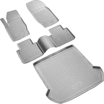 Produktbild von Fußmatten & Kofferraumwanne Set passend für  Volvo XC90 I | 2002-2014 | 5 Sitze