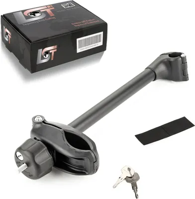 Produktbild von Rahmenhalter für Fahrradträger Radhalter 42 cm U-Bügelrohr Ø 25 mm abschließbar