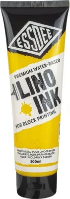 Productafbeelding van ESSDEE verf op waterbasis, geschikt voor linoleum, 300 ml / geel / Briljantgeel
