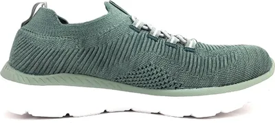 Imagen del producto de Zapatos deportivos Rieker Knitup 191 para mujer, modelo bajo, color verde, para uso casual