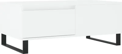 Produktbild von vidaXL Couchtisch Weiß 90x50x36,5 cm Holzwerkstoff
