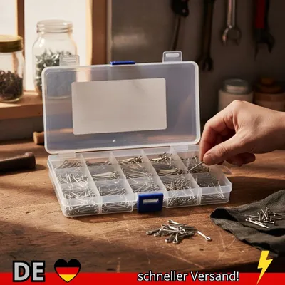 Produktbild von 150 230 340PCS Splint-Set aus Edelstahl Splint-Sortiment-Set 304 +