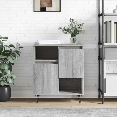 Produktbild von vidaXL Sideboard Grau Sonoma 60x35x70 cm Holzwerkstoff