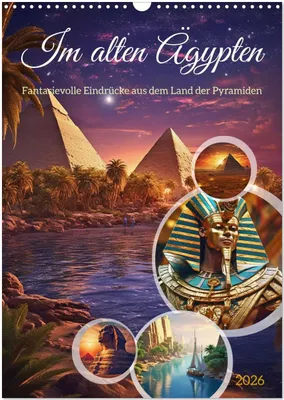 Produktbild von Im alten Ägypten (Wandkalender 2026 DIN A3 hoch), CALVENDO Monatskalender