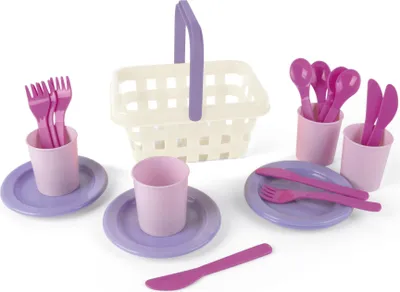 Produktbild von Picknick-Set mit Korb „My little princess“ / Dantoy